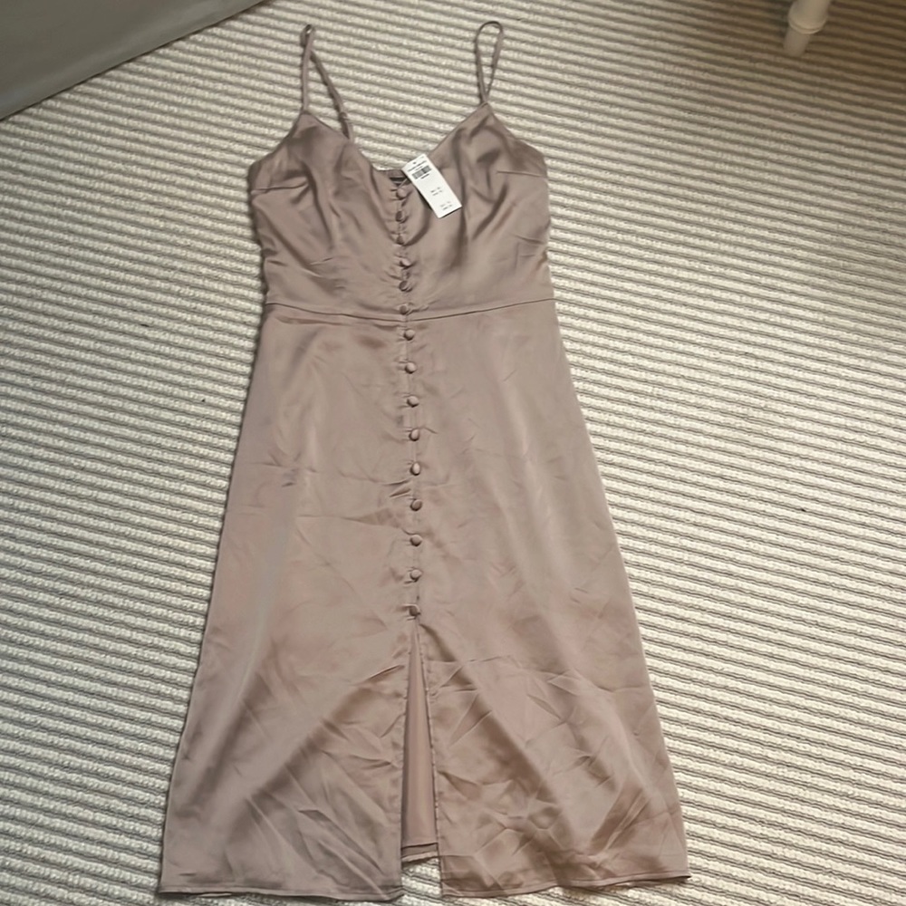 Abercrombie MIDI silk dress!